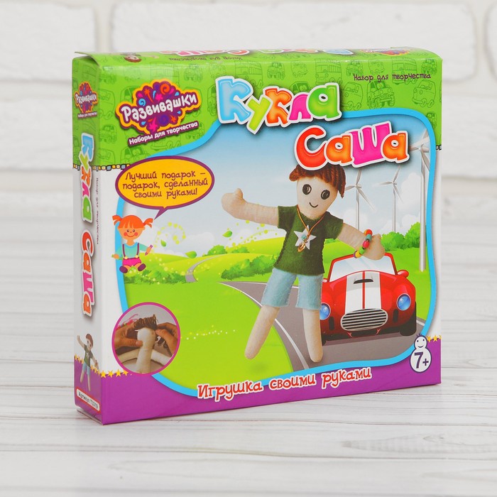 Шьем куклу из флиса "Саша"