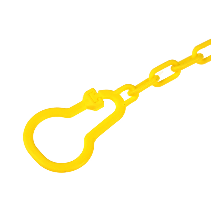 Держатель для пустышки «Чудо» на цепочке, цвет жёлтый