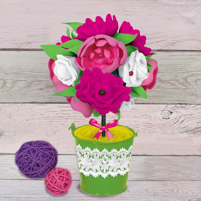 Топиарий своими руками "Цветочное дерево", набор № 1