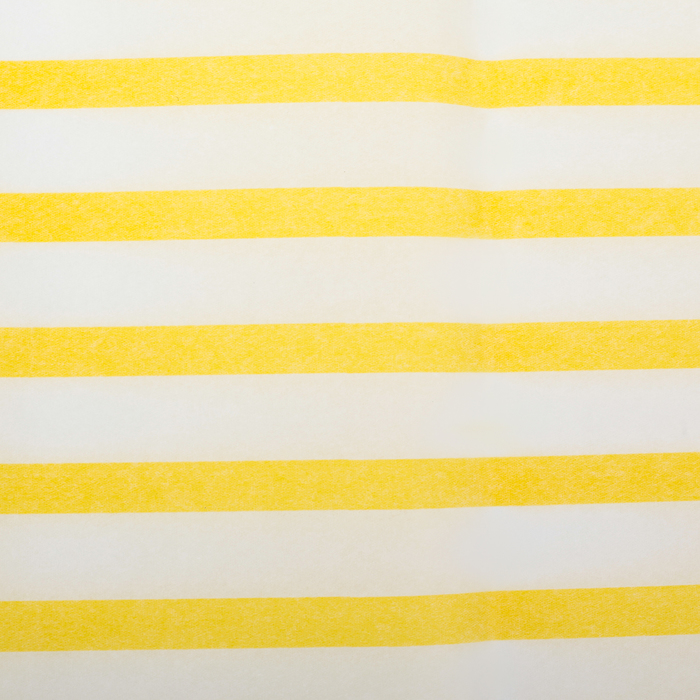 Бумага тишью "Желтая полоска", 50 х 66 см
