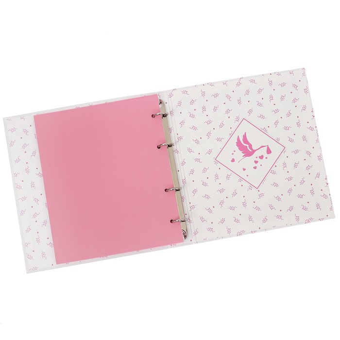 Фотоальбом для творчества "Лучшая малышка на свете" с наклейками