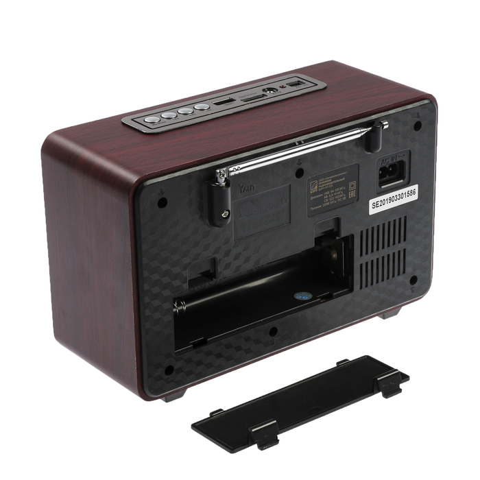 Радиоприемник "БЗРП РП-324", УКВ 64-108МГц, USB, microSD, AUX