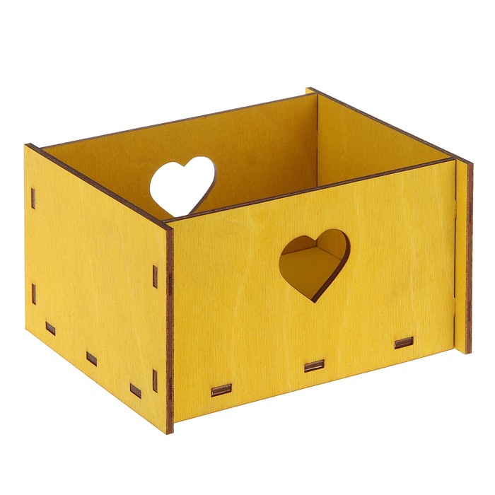 Кашпо флористическое "Лимон", сборно-разборное, 13 x 12 x 8 см