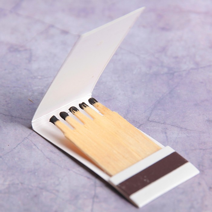 Сувенирные спички-книжка "Матрешка" 56х28х3мм