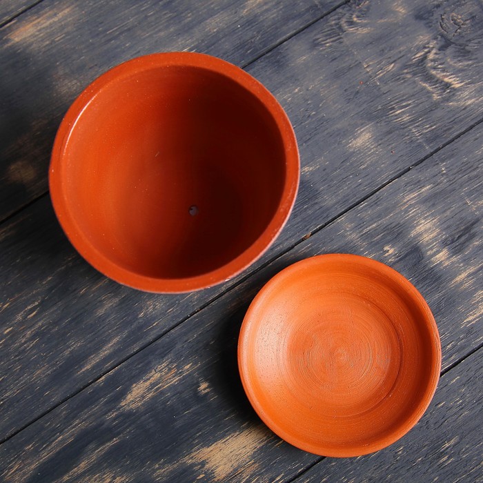 Набор горшков цветочных Арлекино лагуна 3 шт. Крокус Чернослив