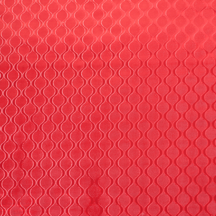 Плёнка металлизированная "Волны", красный, 0,7 х 2 м