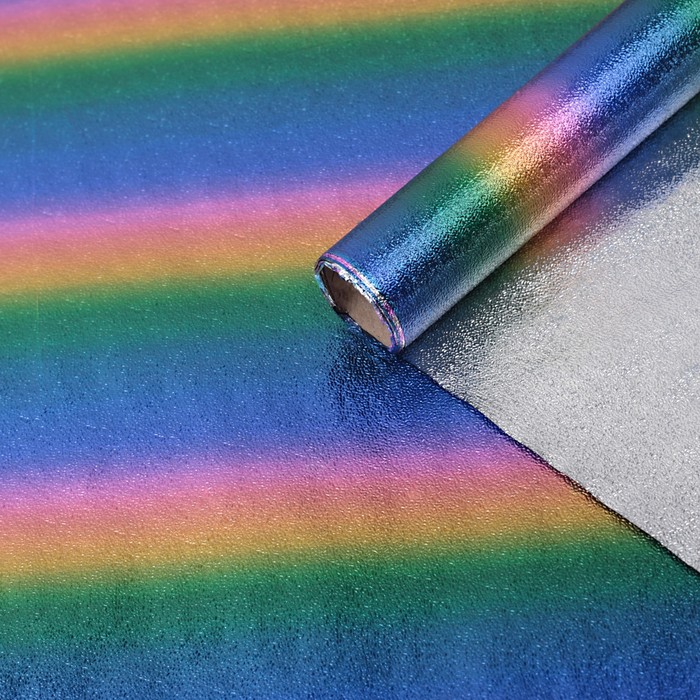 Плёнка металлизированная "Градиент", 0,7 х 2 м