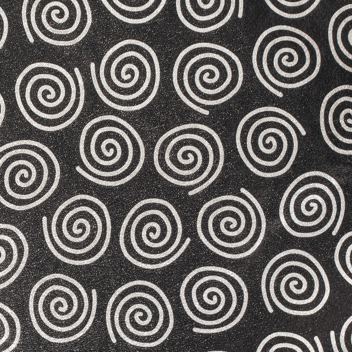 Плёнка металлизированная "Вихрь", черный, 70 х 100 см