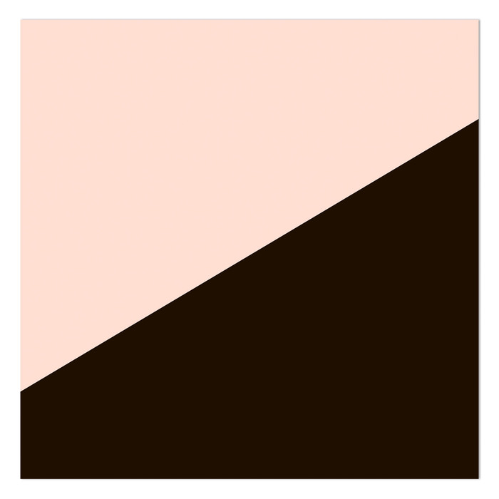 Фотофон двусторонний «Бежевый с черным», 45 х 45 см, картон 100 г/м