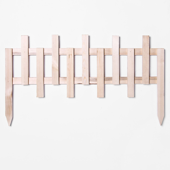 Ограждение декоративное, 51 х 87 см, 1 секция, дерево, «№1»