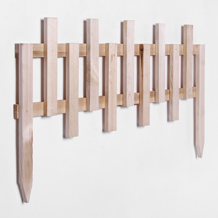 Ограждение декоративное, 51 х 87 см, 1 секция, дерево, «№1»