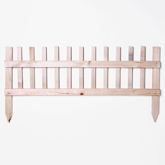 Ограждение декоративное, 44 х 88 см, 1 секция, дерево, «№7»