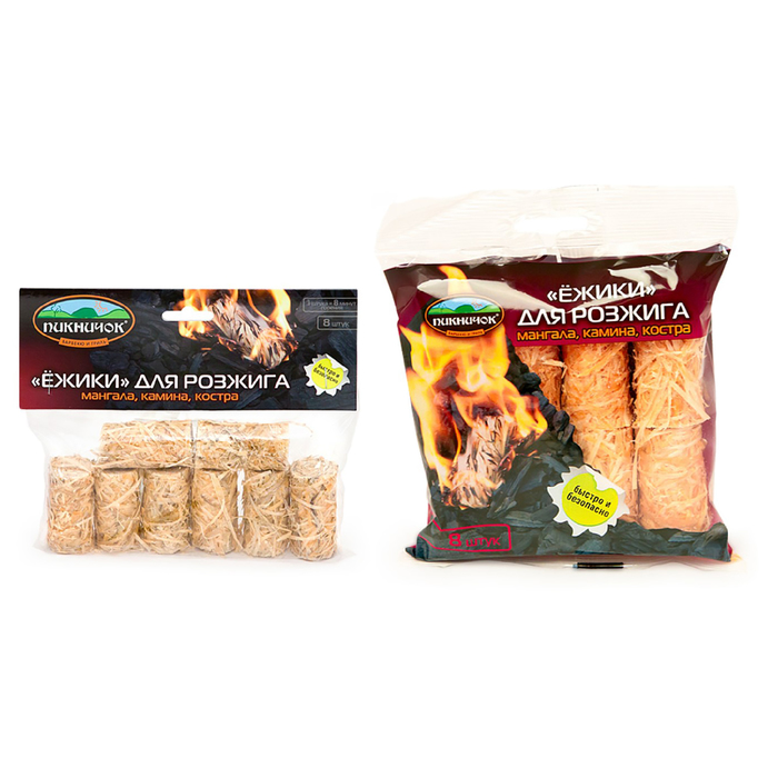 Роллы для розжига "Пикничок", 8 шт