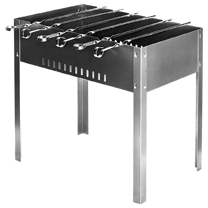 Мангал "Универсальный", 6 шампуров 45 см в комплекте