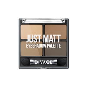 

Палетка теней для век Divage Palettes Eye Shadow Just matt, тон № 01