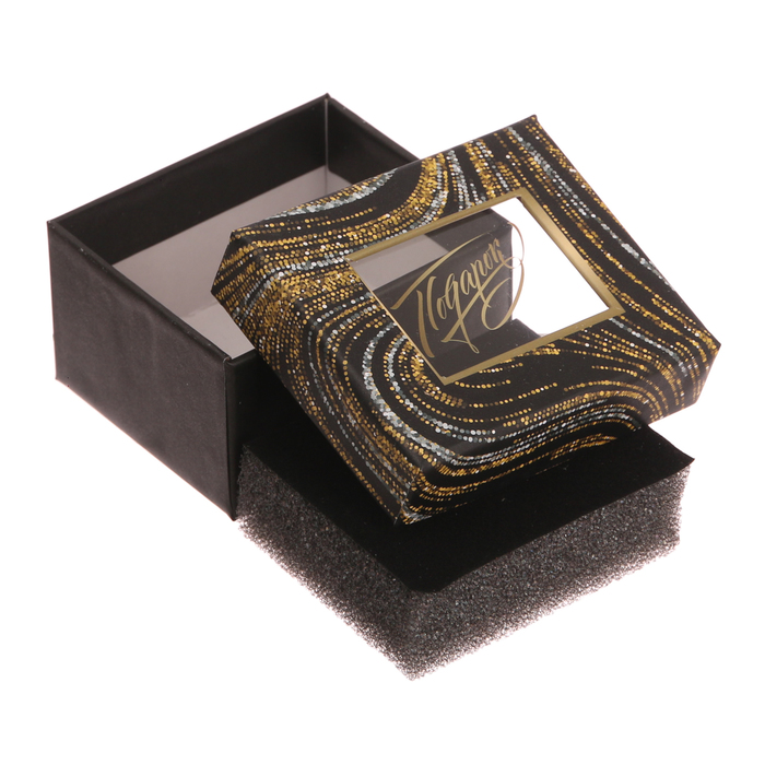 Подарочная коробочка под кольцо «Особенный подарок», 5 х 6 х 3,5 см