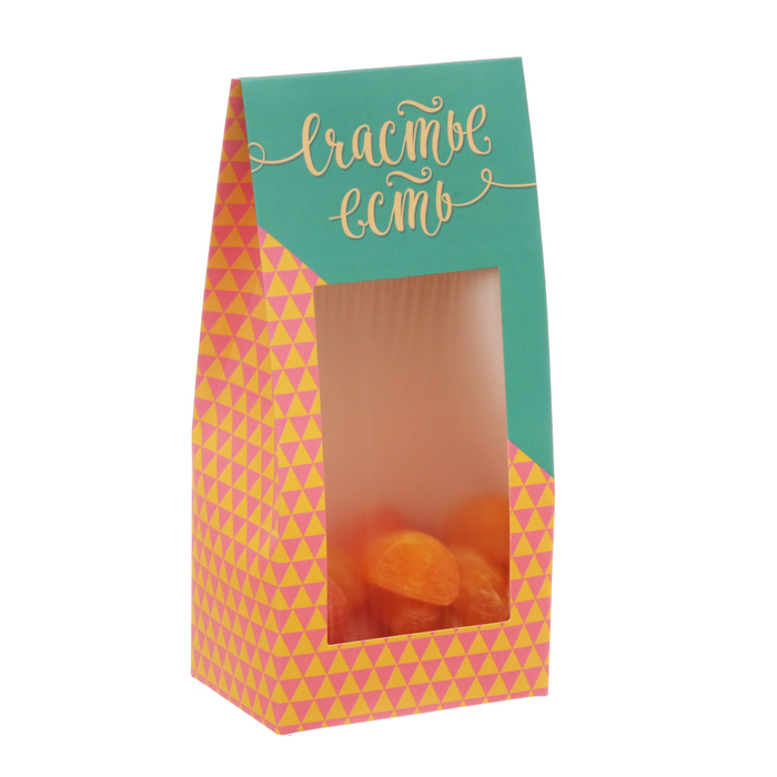 Коробочка для сладостей «Счастье есть!», 9 х 19 х 6 см