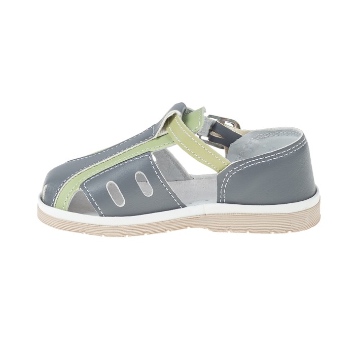 Туфли летние арт. 2357 (серый) (р. 25) (15,5 см)