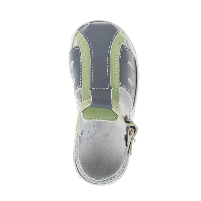 Туфли летние арт. 2357 (серый) (р. 25,5) (16 см)