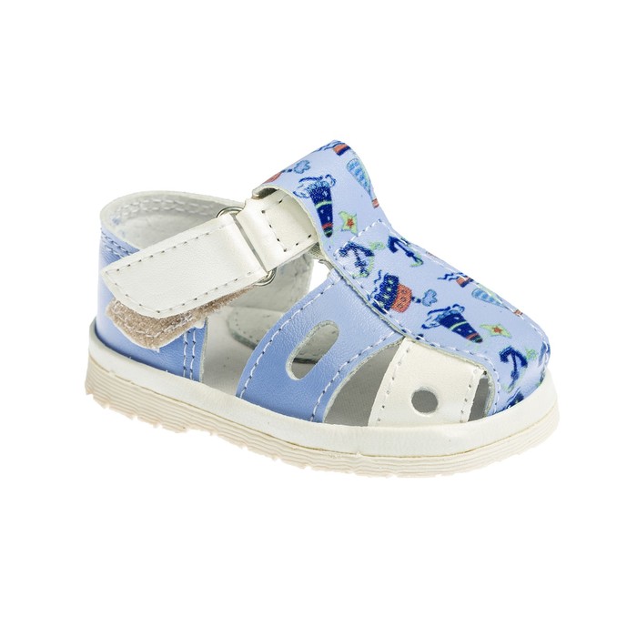 Туфли летние ясельные арт. 10018 (голубой) (р. 20) (12,5 см)