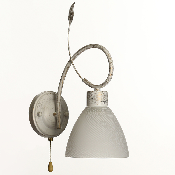 Бра "Albina" 1хE14х60Вт белый