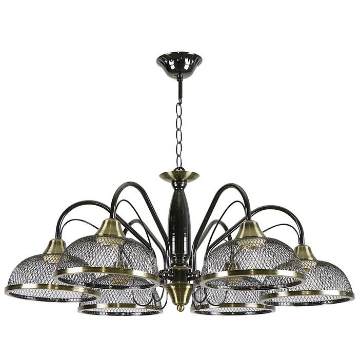 Люстра "Ester" 6хЕ27х60Вт чёрный