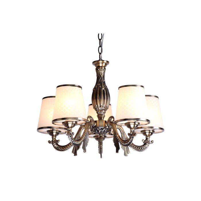 Люстра "Afina" 5xE27x60Вт бронза