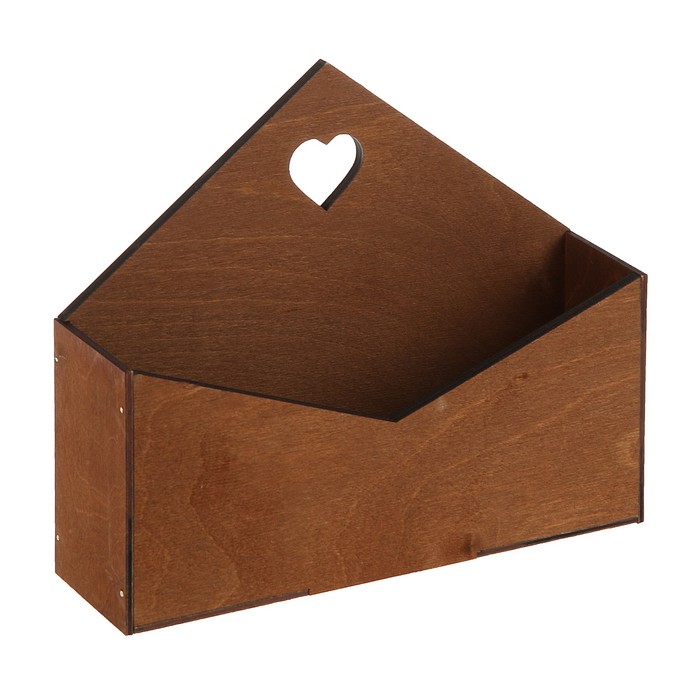 Ящик-конверт № 1, "Мокко", 20 х 6 х 18 см