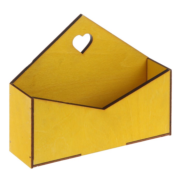 Ящик-конверт № 1, "Лимон", 21 х 6 х 18 см