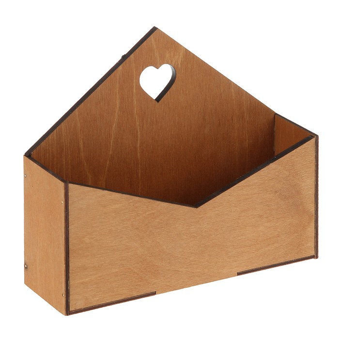 Ящик-конверт № 1, "Клён", 21 х 6 х 18 см