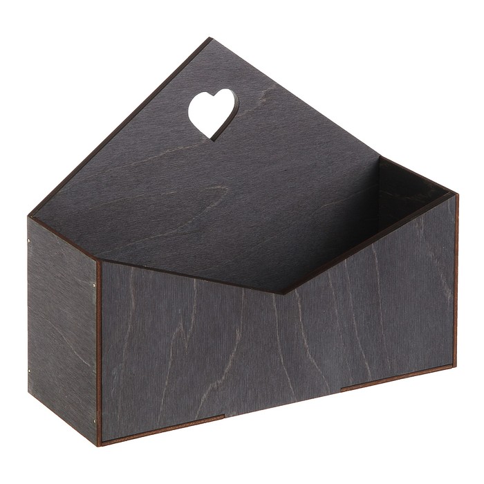 Ящик-конверт № 2, "Эб. Дерево", 24 х 9 х 20,5 см