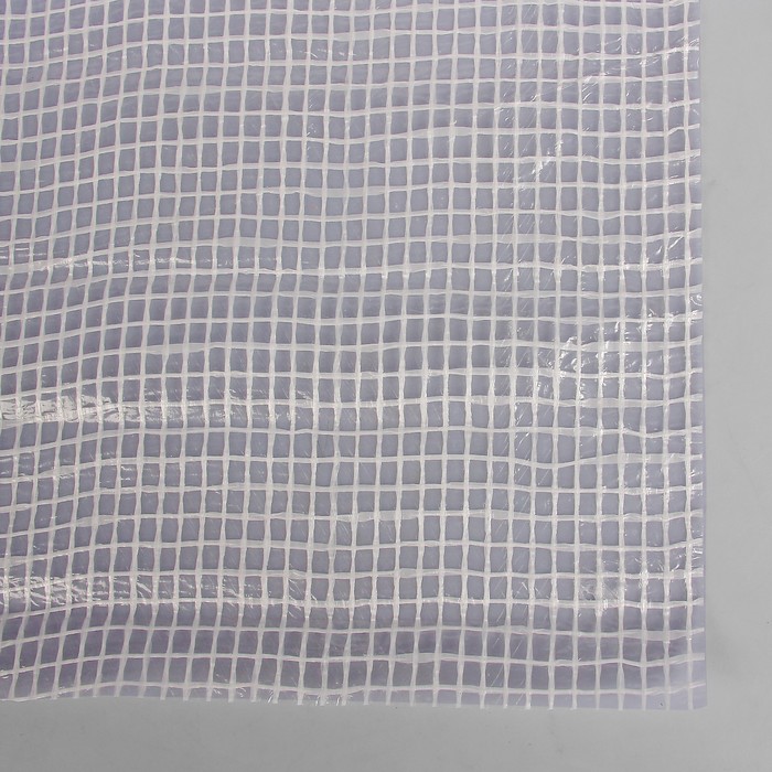 Плёнка полиэтиленовая, армированная, 25 х 2 м, толщина 100 мкм, белая