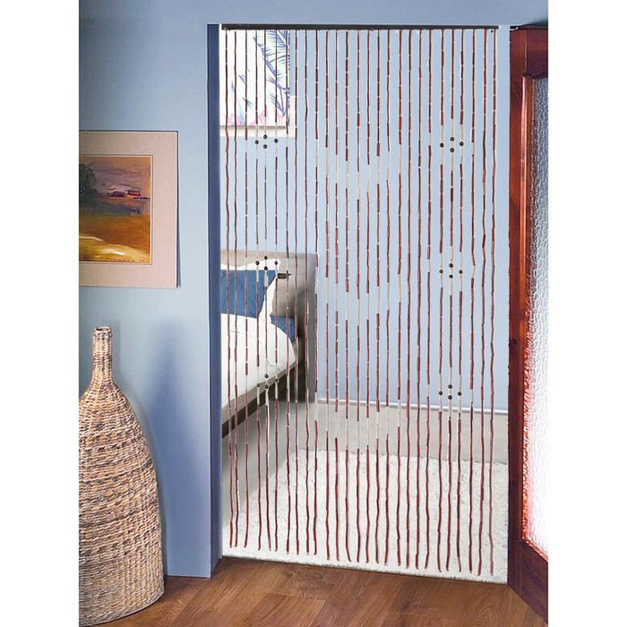 Занавеска дерево (27 нитей) Галочки 85х170 см