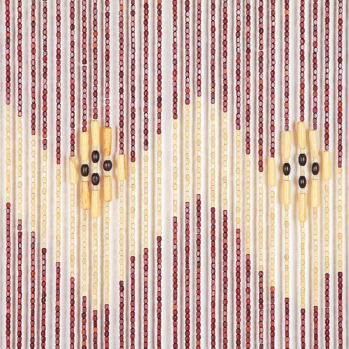 

Занавеска декоративная деревянная, 90×190 см, 52 нити