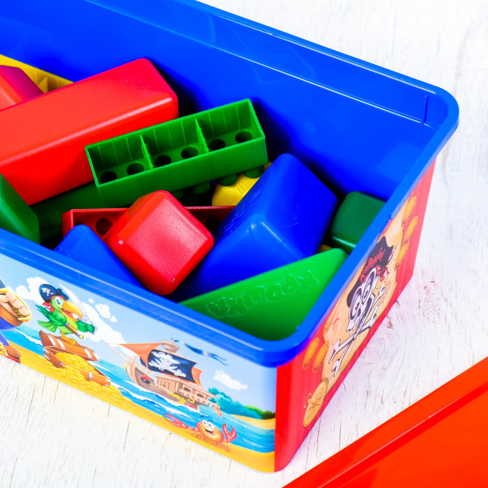 Контейнер для мелочей "Мои сокровища" с крышкой, 5,5 л