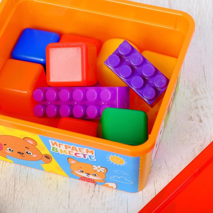 Контейнер для мелочей "Играем вместе" с крышкой, 1,9 л