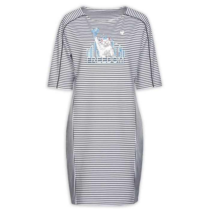 Платье женское, размер S, цвет серый