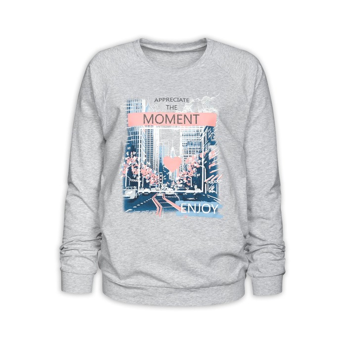 Джемпер женский, размер S, цвет серый