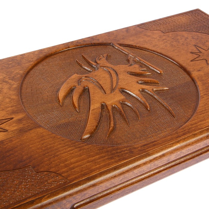 Нарды резные "Орел", 62х32 см