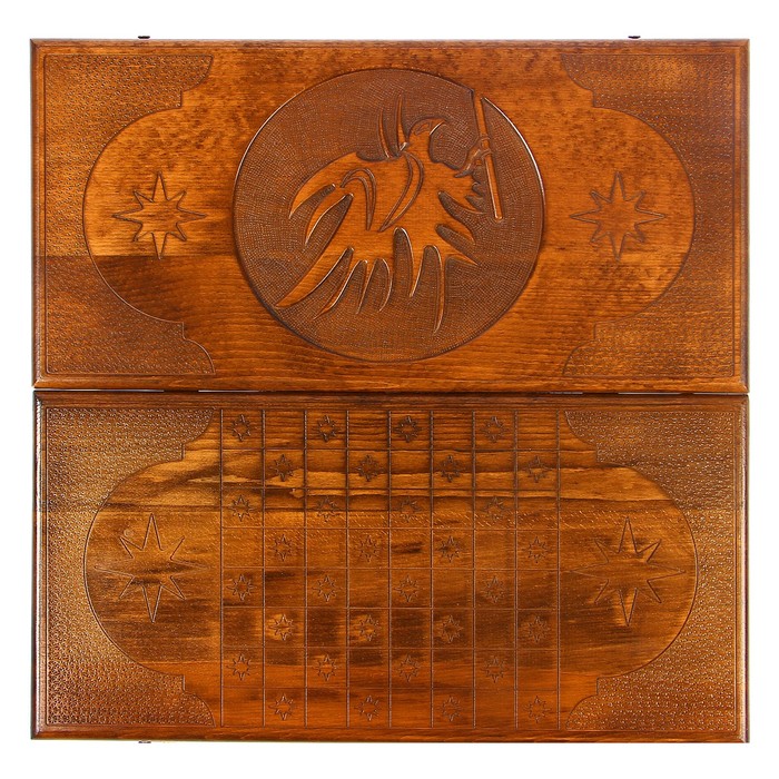 Нарды резные "Орел", 62х32 см