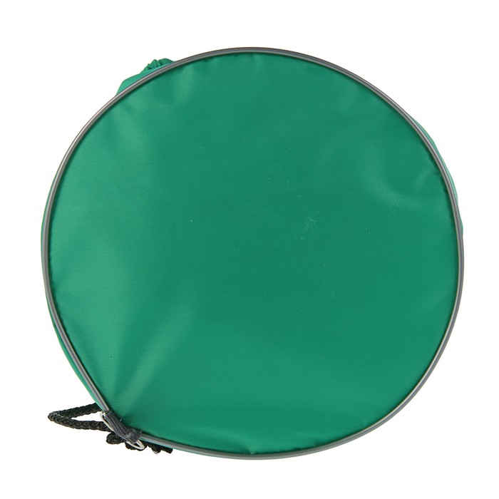 Мешок для обуви и мячей Стандарт круглое дно 360*220 Зеленый РДО/6