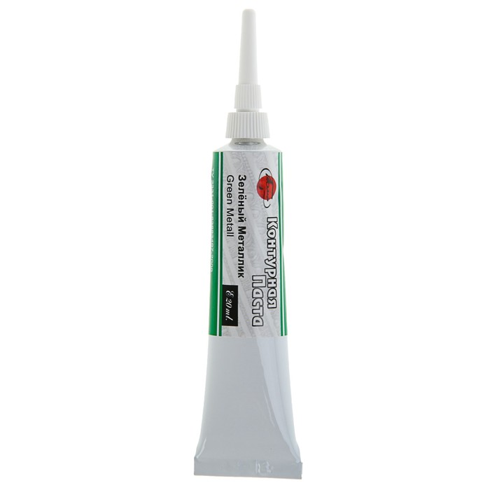 Контурная паста в тубе Metallic 20мл Таир 1009142 Зелёный Металлик