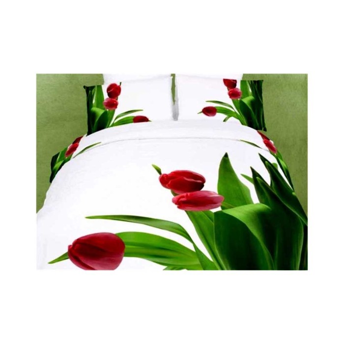 КПБ 2 сп, 220х245 см, 180х210 см, 50х70 см-2 шт., сатин TS02-FS793-50