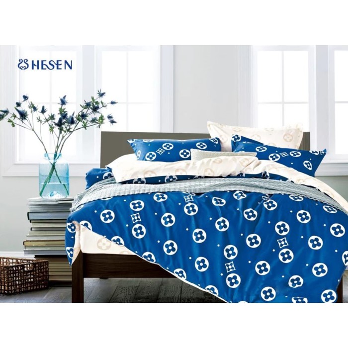 КПБ 2 сп, 220х245 см, 180х210 см, 70х70 см-2 шт., сатин TPIG2-717-70