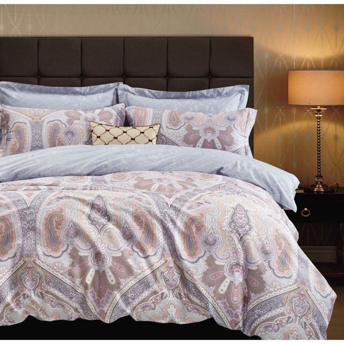 КПБ 2 сп, 220х245 см, 180х210 см, 70х70 см-2 шт., сатин TS02-403-70