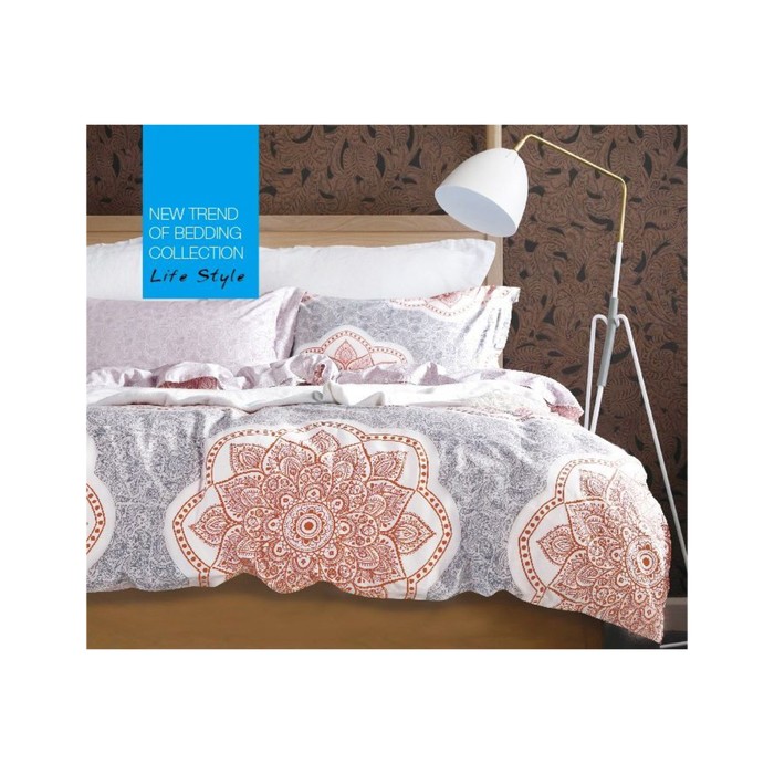 КПБ 2 сп, 220х245 см, 180х210 см, 70х70 см-2 шт., сатин TS02-684-70