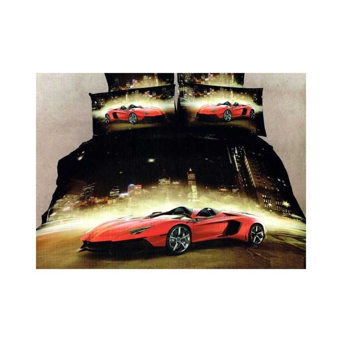 КПБ 2 сп, 220х245 см, 180х210 см, 70х70 см-2 шт., сатин TS02-892-70