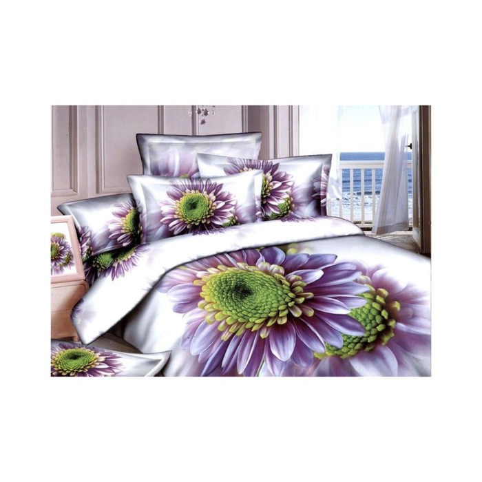 КПБ дуэт, 220х245 см, 160х210 см-2 шт., 50х70 см-2 шт., сатин TS05-805