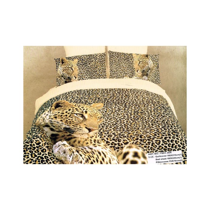 КПБ евро, 220х245 см, 200х220 см, 50х70 см-2 шт., сатин TS03-30/1