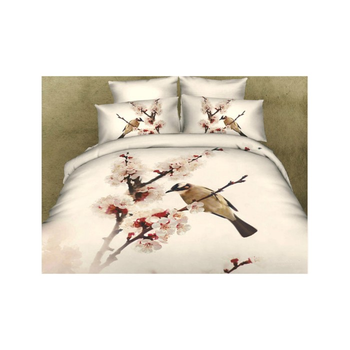 КПБ евро, 220х245 см, 200х220 см, 50х70 см-2 шт., сатин TS03-81